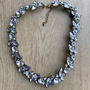 Crystal Rhinestone Necklace Bridal Boho Boutique Jewerly